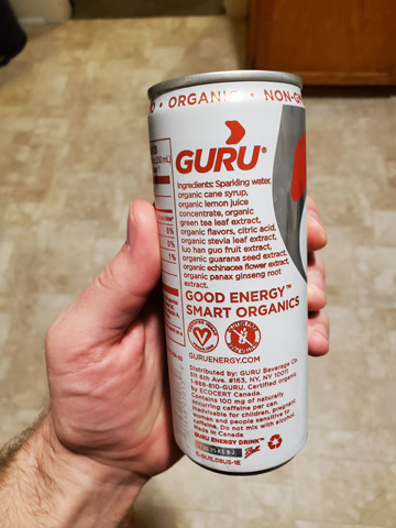 guru energy ingredients